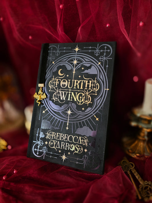Fourth Wing by Rebecca Yarros Midnight Black Edition