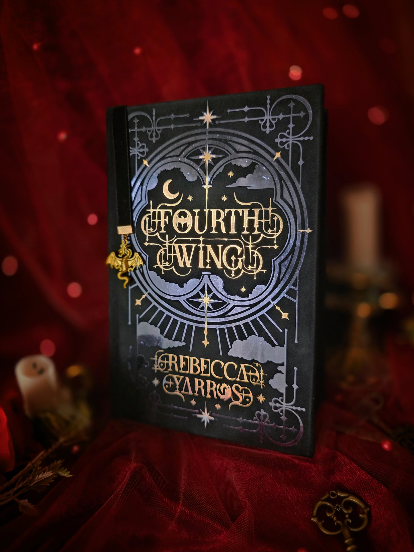 Fourth Wing by Rebecca Yarros Midnight Black Edition
