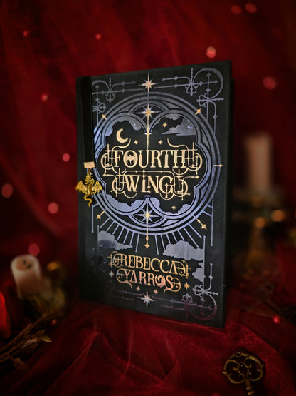 Fourth Wing by Rebecca Yarros Midnight Black Edition