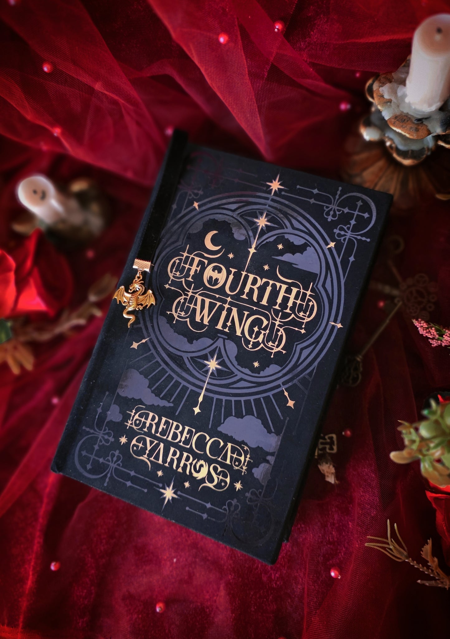 Fourth Wing by Rebecca Yarros Midnight Black Edition