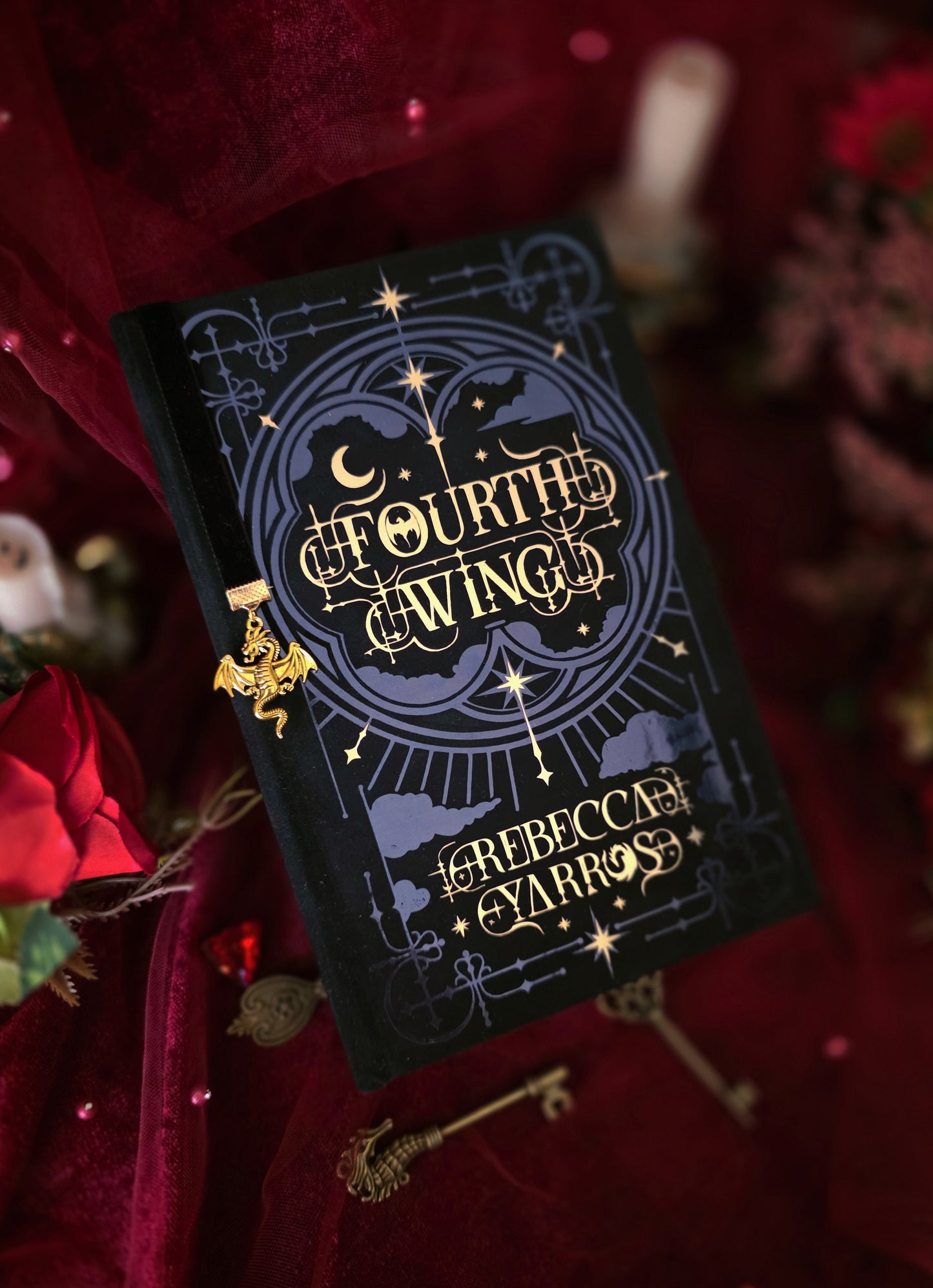 Fourth Wing by Rebecca Yarros Midnight Black Edition